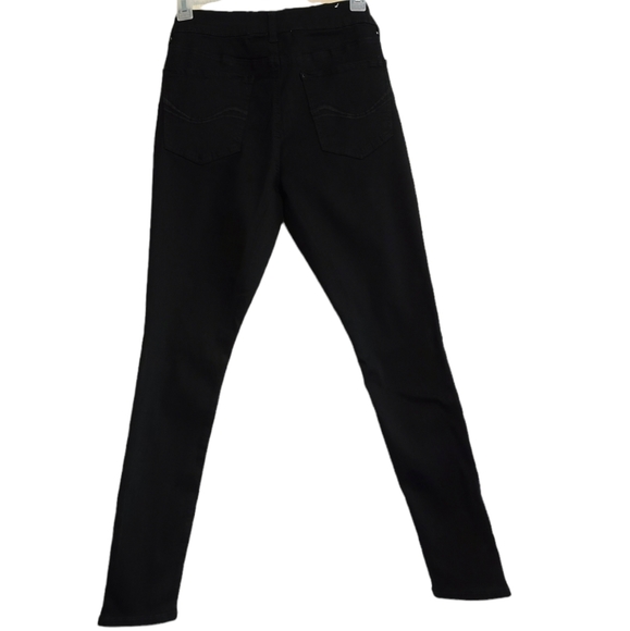 NEW SO Juniors Size 11 Black Jeggings 29.5" Inseam - Picture 2 of 5